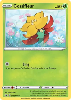 SWSH Black Star Promos Gossifleur Pokémon card